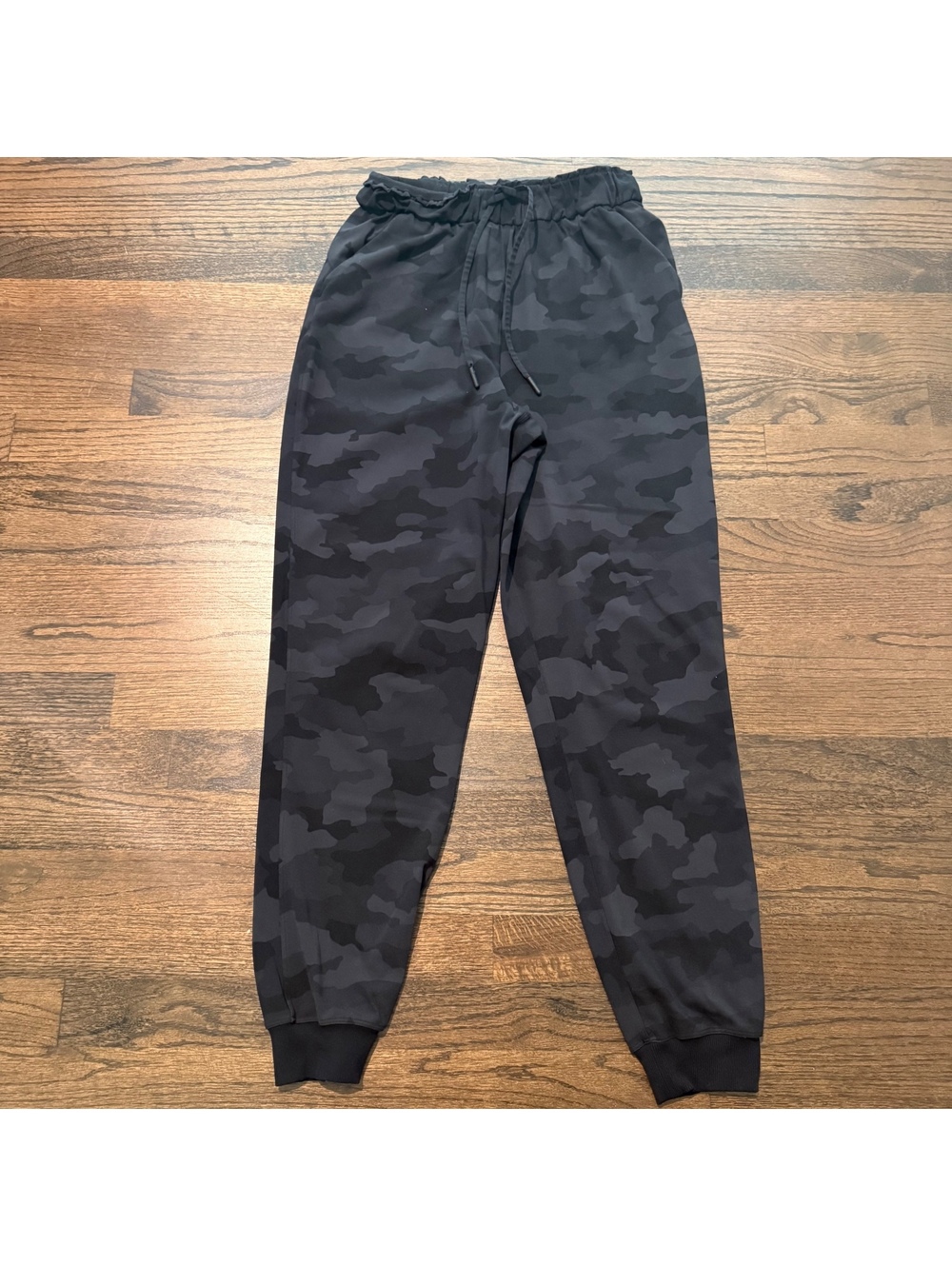 Lululemon Dance Studio Mid-Rise Black & Grey Women's Joggers SZ 6